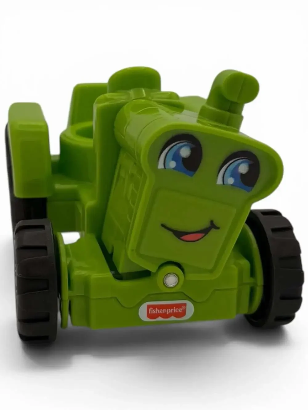 Fisher-Price Little People Helpful Harvester Green Tractor Toy